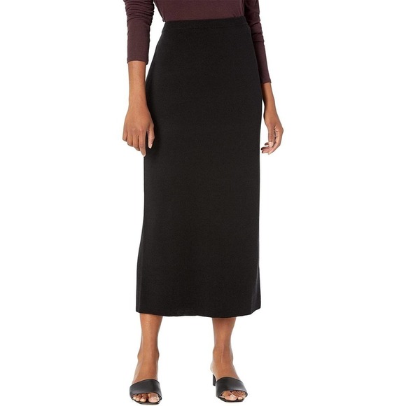Eileen Fisher Full-Length Pencil Skirt - Picture 3 of 11